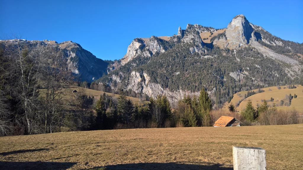 Ferienwohnung Kalchofen Boltigen エクステリア 写真
